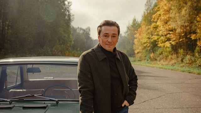 Сергей Безруков на съемках сериала «Бизон: Дело манекенщицы»