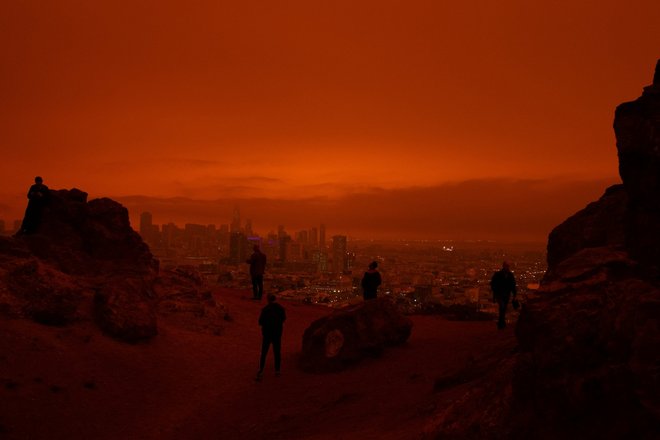Марсианский пейзаж