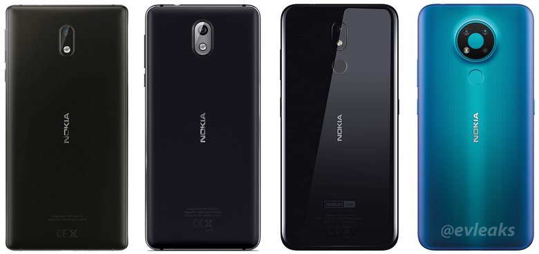 По порядку — Nokia 3, Nokia 3.1, Nokia 3.2 и еще не анонсированный Nokia 3.4.