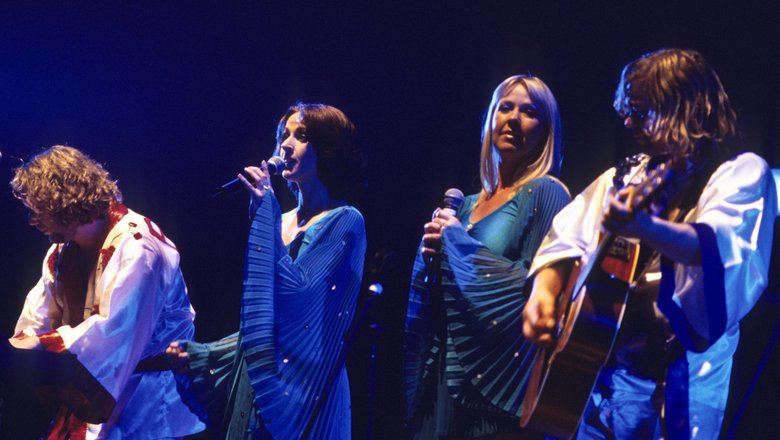 Выступление группы ABBA