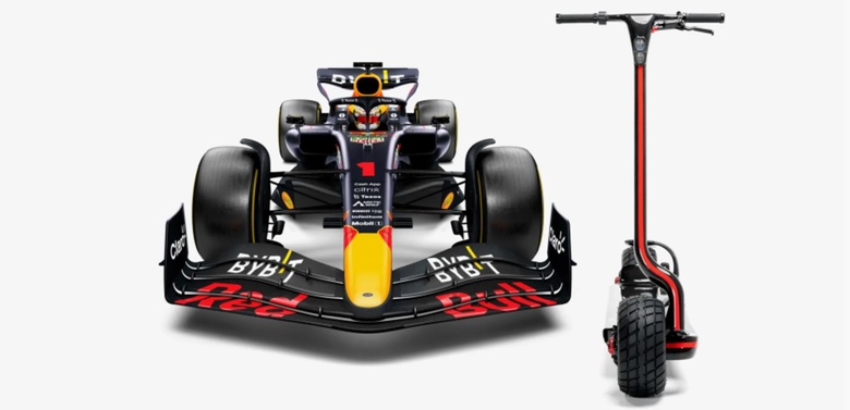 Дизайн напоминает гонки «Формулы 1». Фото: Red Bull 