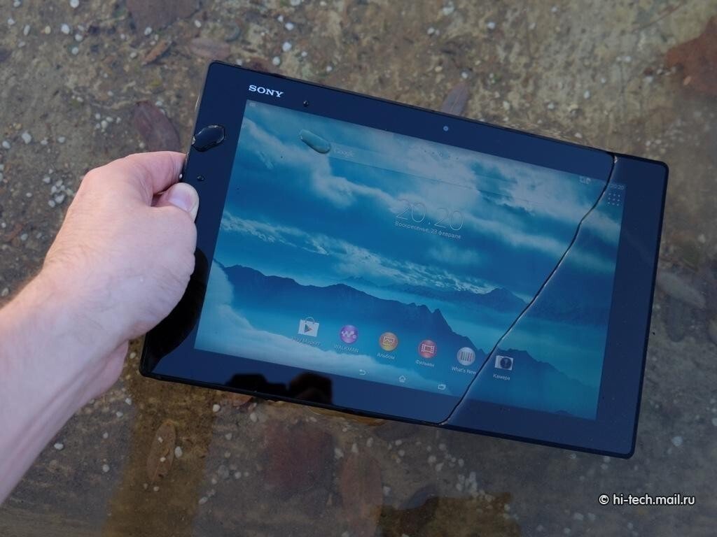 Обзор Sony Xperia Z2 Tablet: ультратонкий защищенный планшет - Hi-Tech  Mail.ru