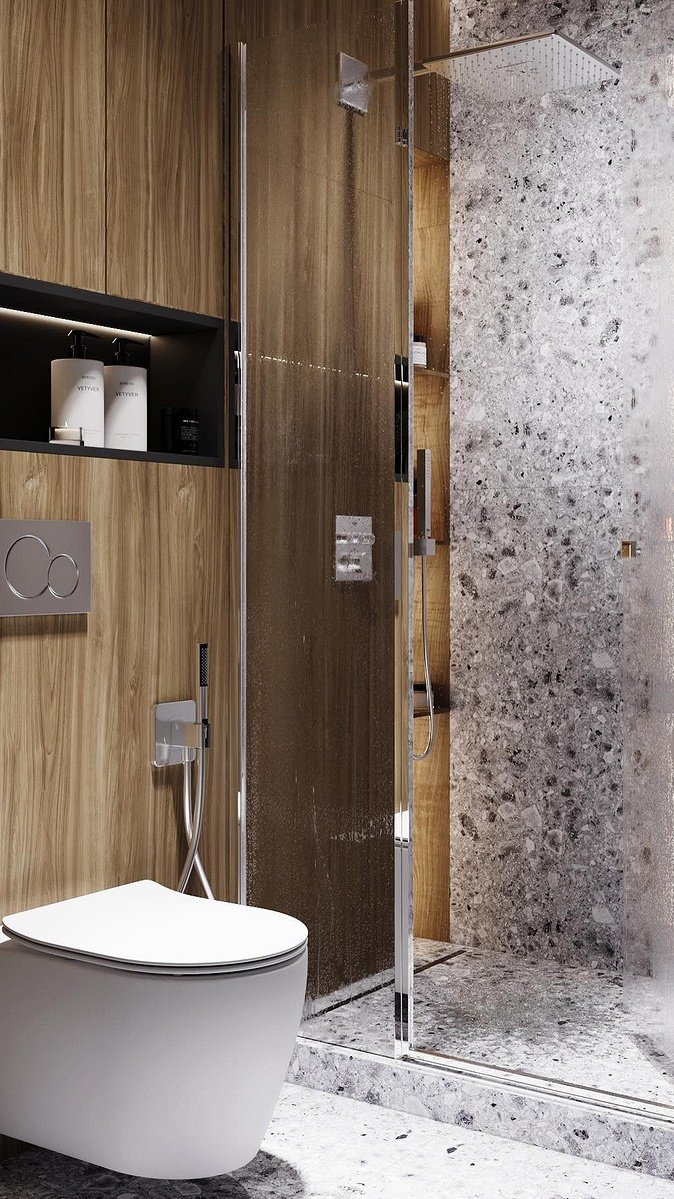 Стеновые панели для ванной комнаты: 5 лучших материалов и идеи оформления (67 фото) - Дом Mail.ru