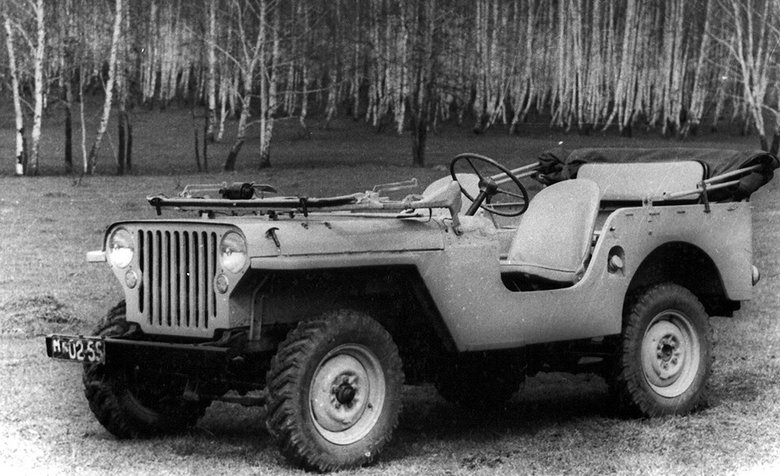 Первый «Москвич-415» внешне практически копировал американский Willys
