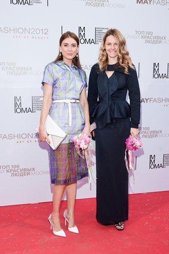 Екатерина Мухина (справа), журнал Vogue