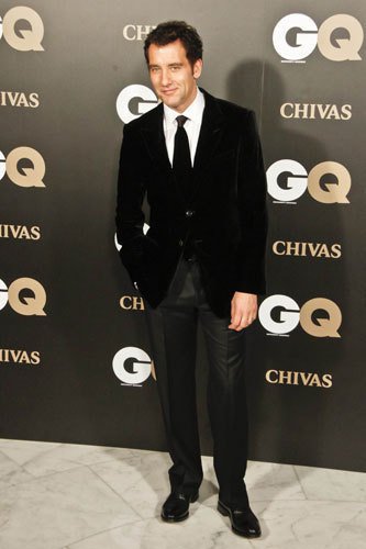 Клайв Оуэн на премии журнала GQ, Мадрид, ноябрь 2010 года