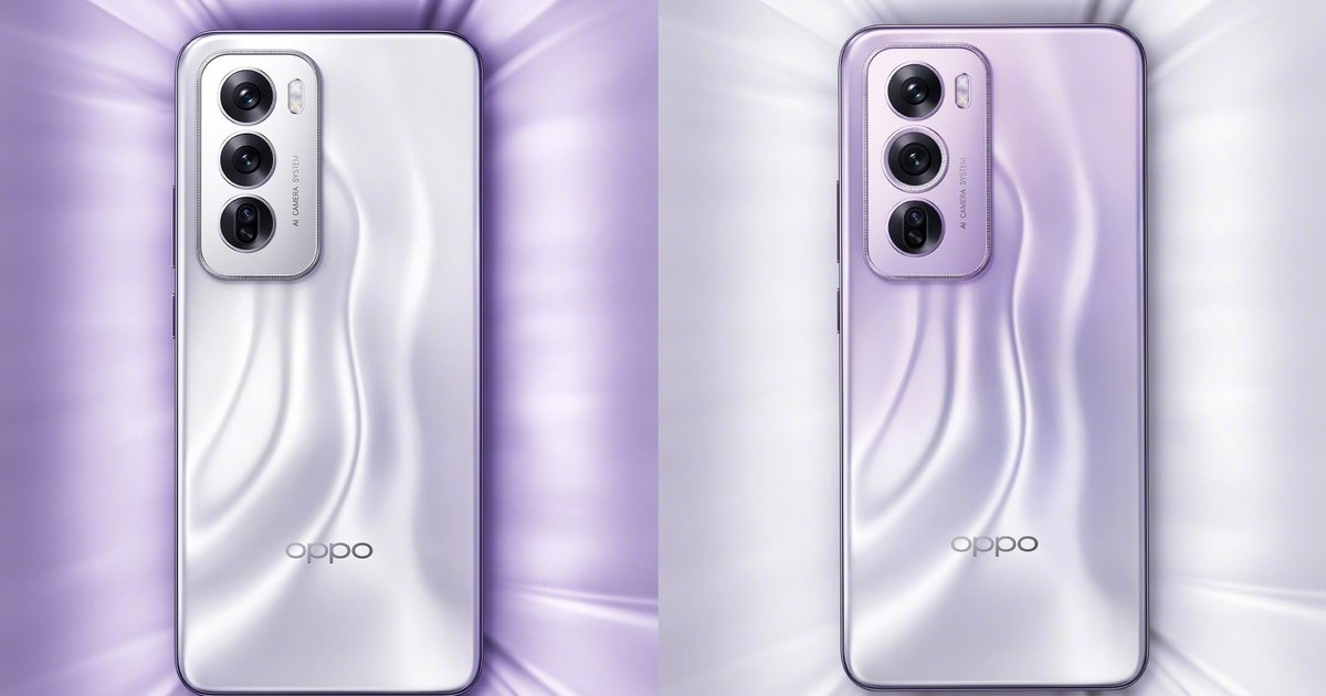 В сети показали «шелковые» смартфоны OPPO Reno 12 и 12 Pro