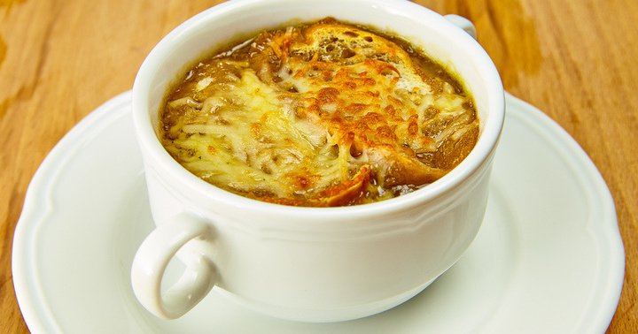 Классический французский луковый суп