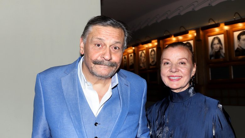 Дмитрий Назаров с женой Ольгой Васильевой-Назаровой