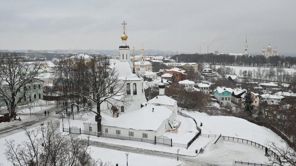 Суздаль. Вид на Гостиный двор