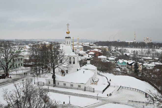 Суздаль. Вид на Гостиный двор