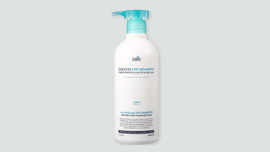 Бессульфатный протеиновый шампунь для волос фирмы La’dor серия Keratin LPP Shampoo Бессульфатный протеиновый шампунь для волос фирмы La’dor серия Keratin LPP Shampoo