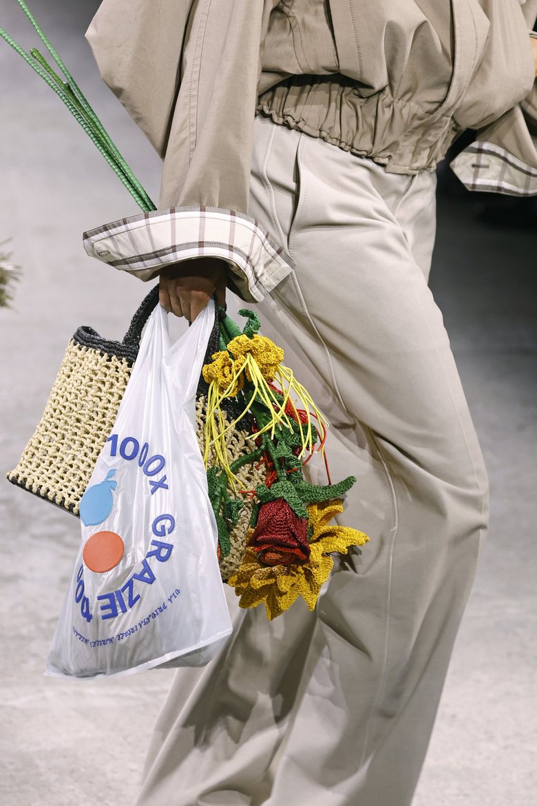 Показ Bottega Veneta Показ Bottega Veneta