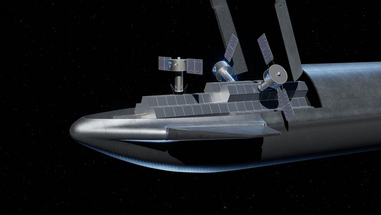 Starship сможет доставлять сотни спутников на околоземную орбиту
