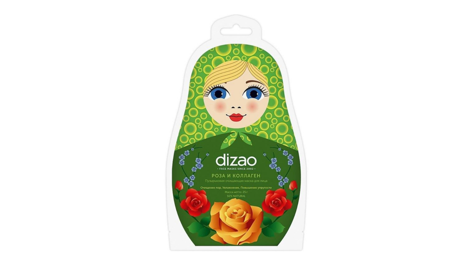 Маска для лица фирмы Dizao серия «Роза и коллаген» Маска для лица фирмы Dizao серия «Роза и коллаген»