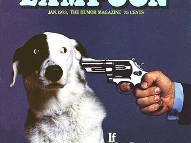Slide image for gallery: 1138 | Надпись на обложке: "Если Вы не купите этот журнал, мы убьем эту собаку"
