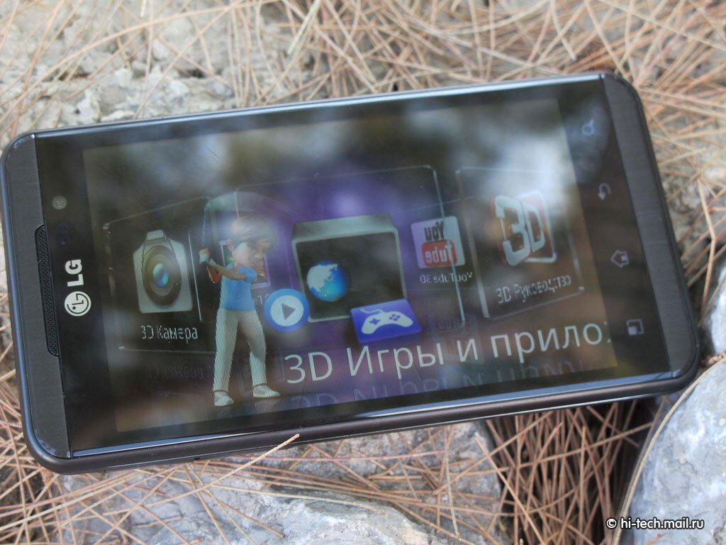 Полный обзор LG Optimus 3D (P920): трехмерный смартфон – впервые в России -  Hi-Tech Mail.ru