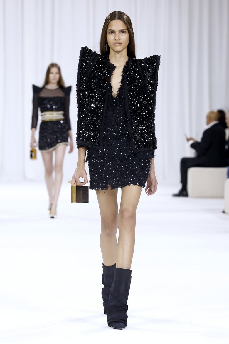 Показ Balmain Показ Balmain
