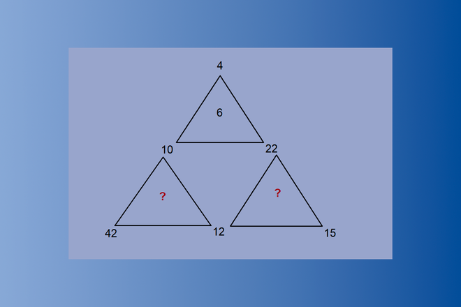 загадка с треугольниками