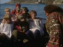 Кадр из Хроники Нарнии: Принц Каспиан и плавание «Рассветного путника»