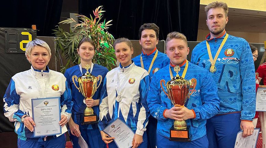 Белорусские лучники завоевали четыре медали на международном турнире в Орле
