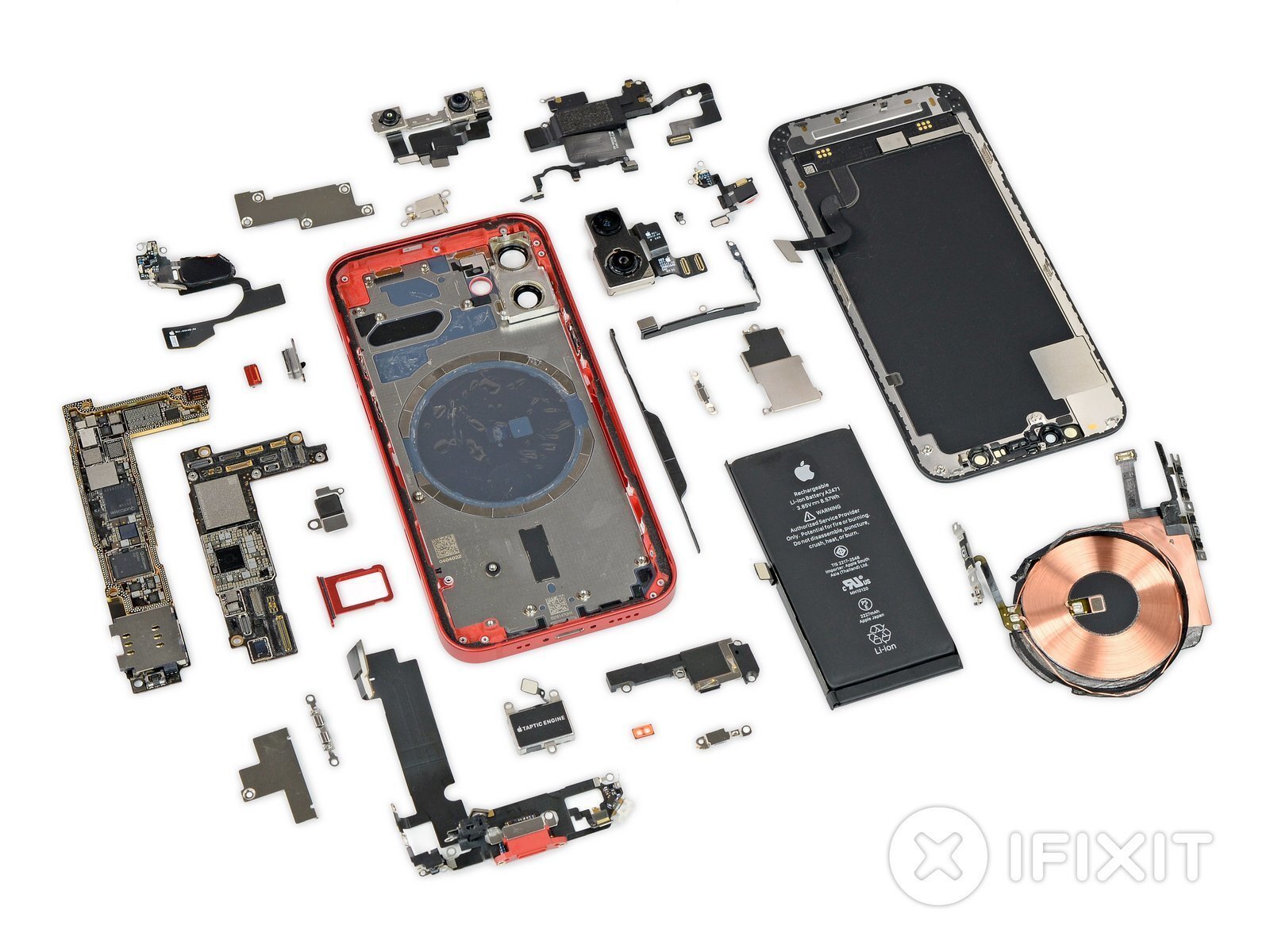 Эксперты iFixit разобрали iPhone 12 mini: что внутри - Hi-Tech Mail.ru