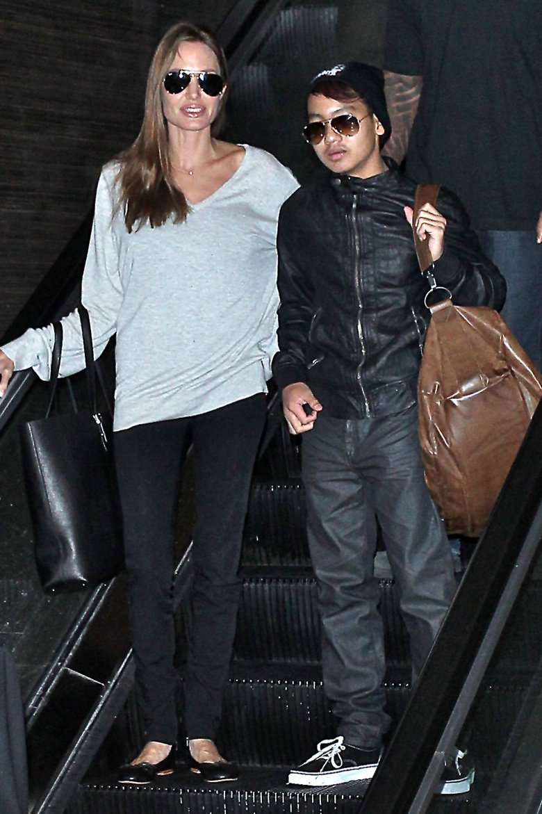Анджелина Джоли и ее сын Мэддокс теперь чаще летают в Лондон