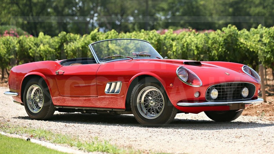 1961 FERRARI 250GT CALIFORNIA SWB SPYDER 1961 FERRARI 250GT CALIFORNIA SWB SPYDER