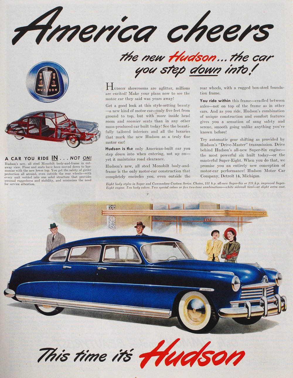 Hudson Hornet: история крутого автомобиля из «Тачек»