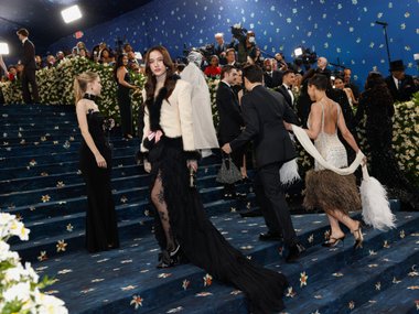 Фрин на Met Gala в 2025 году Фрин на Met Gala в 2025 году