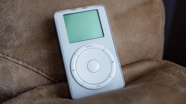 Так выглядит первый iPod. Фото: YouTube 