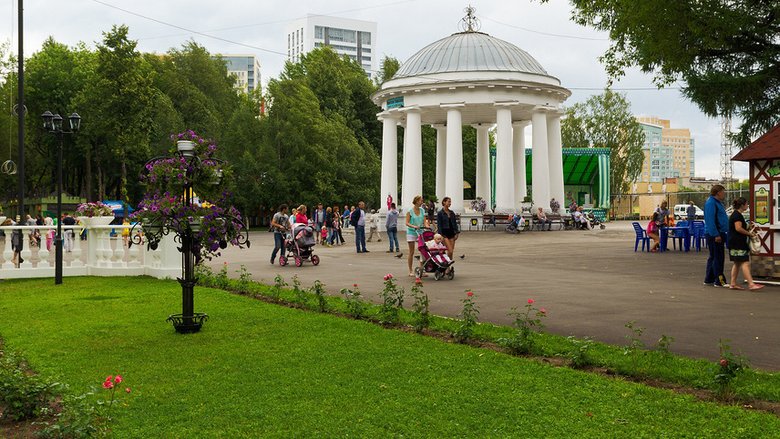 Фото Парков Москвы Летом
