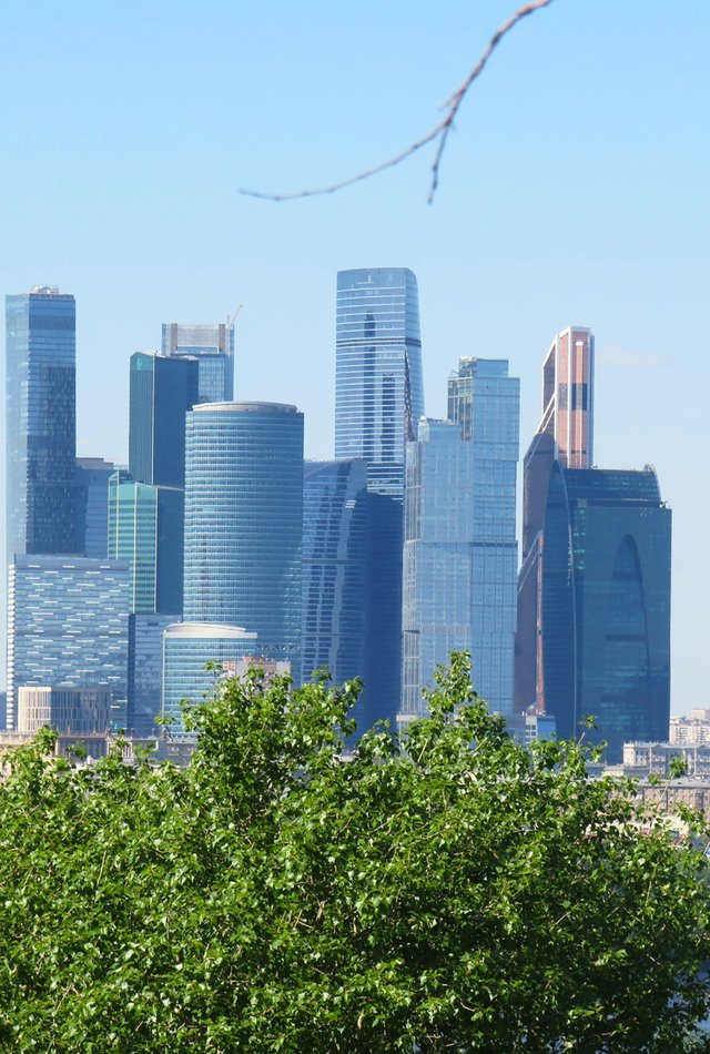 Москва, небоскребы