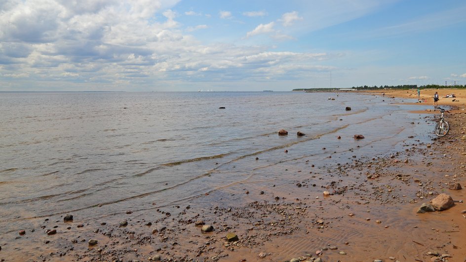 Санкт-Петербург, Россия. Парк 300-летия Санкт-Петербурга.