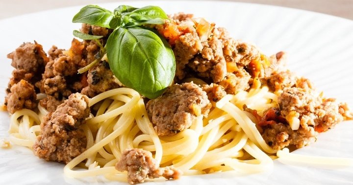 Спагетти с фаршем, вкусных рецептов с фото Алимеро