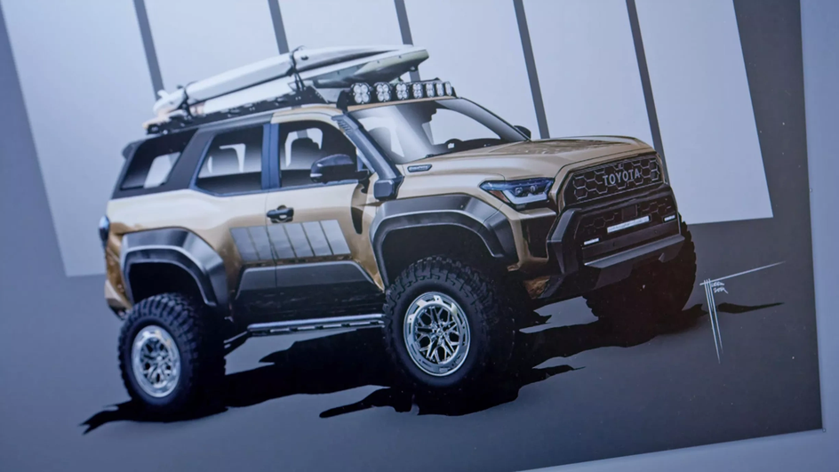 Эскиз Toyota 4Runner TRD Surf Concept