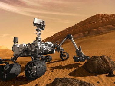 slide image for gallery: 18379 | Марсианские автомобили — они существуют. Curiosity