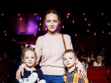 Екатерина Вилкова с детьми