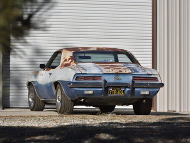 Chevrolet Camaro RS Z/28 1969 года выпуска