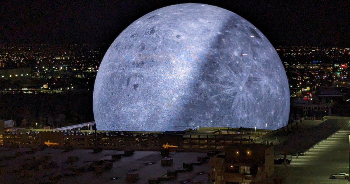 Раскрыты технические подробности гигантской «Сферы» в Лас-Вегасе