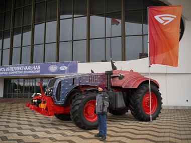 беспилотные белорусские тракторы