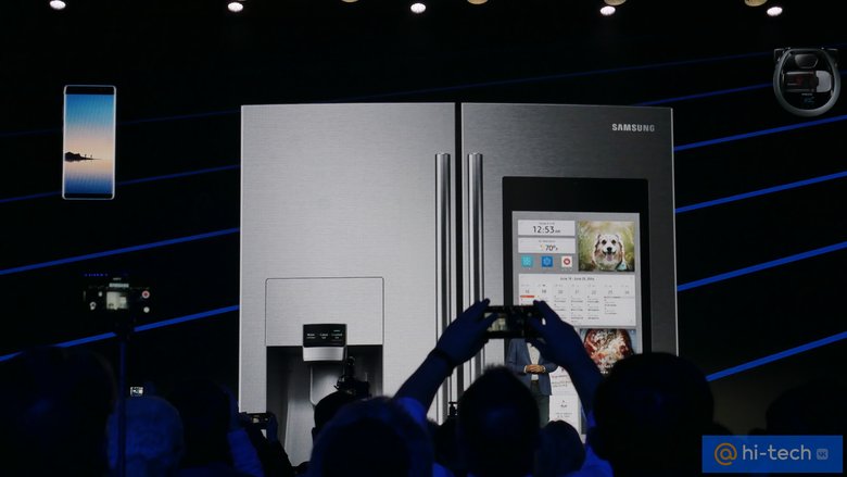 Обновленные холодильники Samsung
