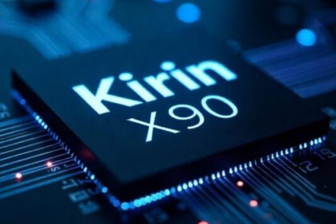 Визуализация чипа Kirin X90 Визуализация чипа Kirin X90