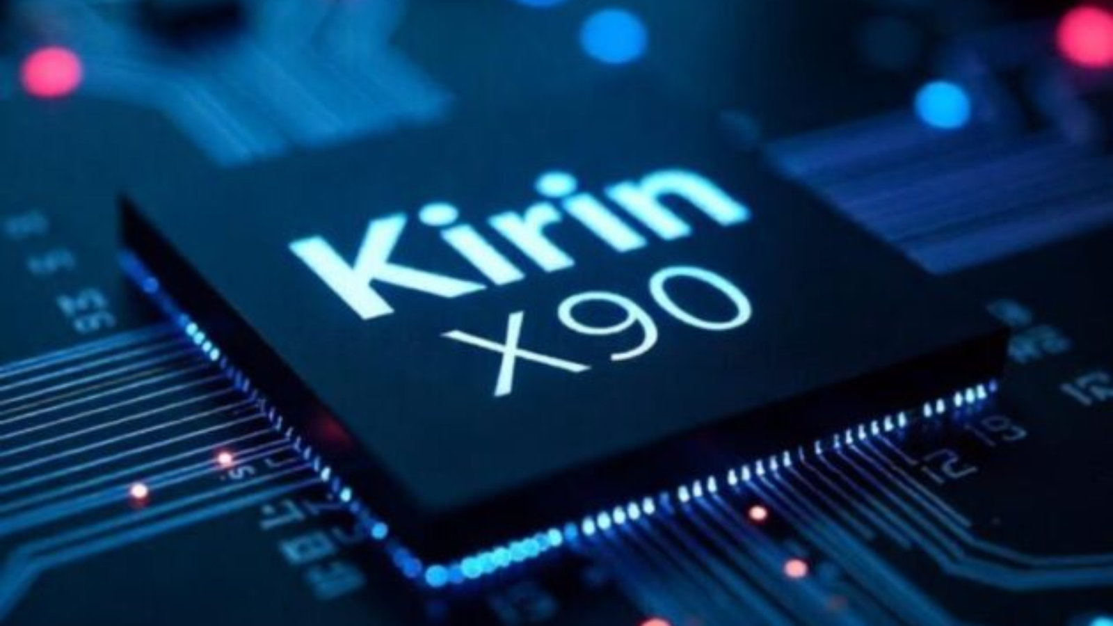 Визуализация чипа Kirin X90