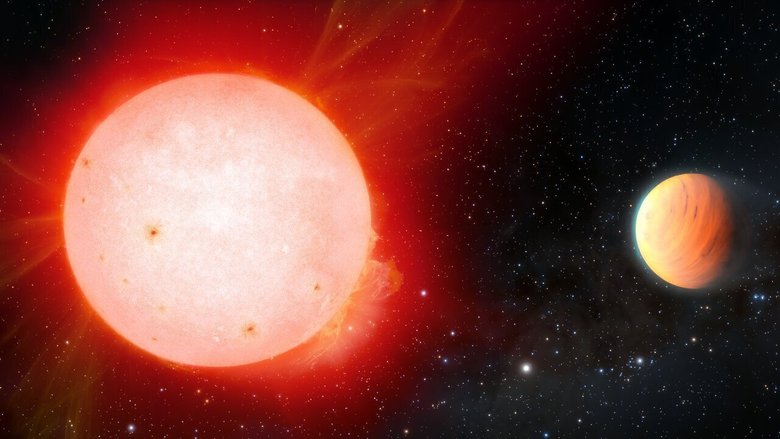 Экзопланета с плотностью зефира была обнаружена рядом с холодным красным карликом. Фото: NOIRLAB/NSF/AURA/J. DA SILVA/SPA