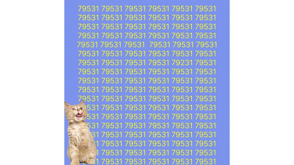 Лишь настоящие детективы смогут найти спрятанную цифру