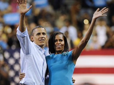 Slide image for gallery: 269 | Барак и Мишель Обама
