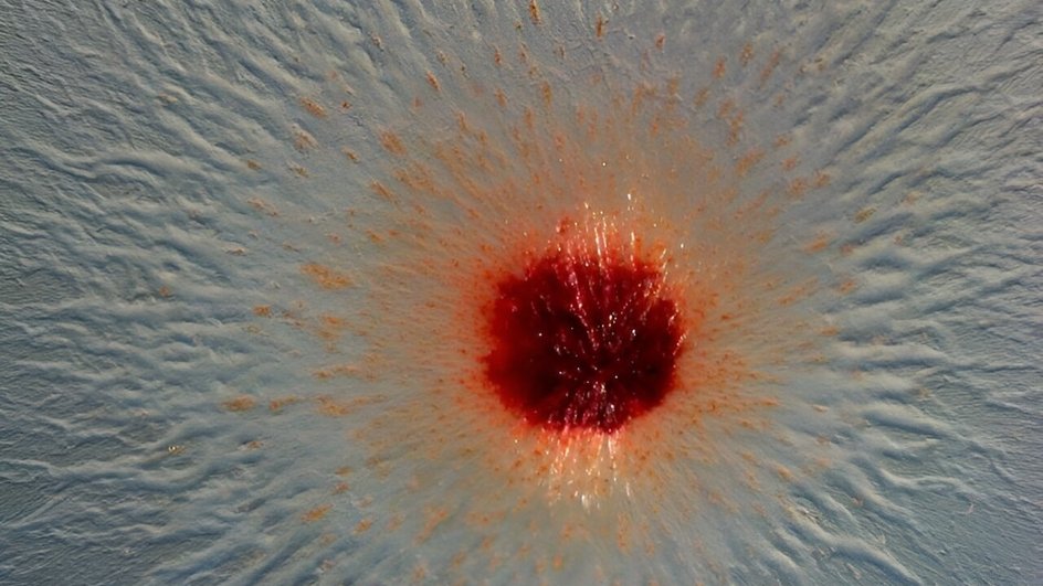Микроскопическое изображение колонии Pendulispora Rubella