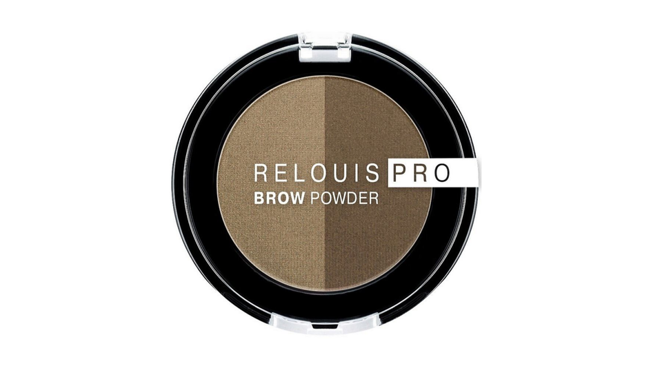 Тени для бровей фирмы RELOUIS серия PRO Brow Powder Тени для бровей фирмы RELOUIS серия PRO Brow Powder