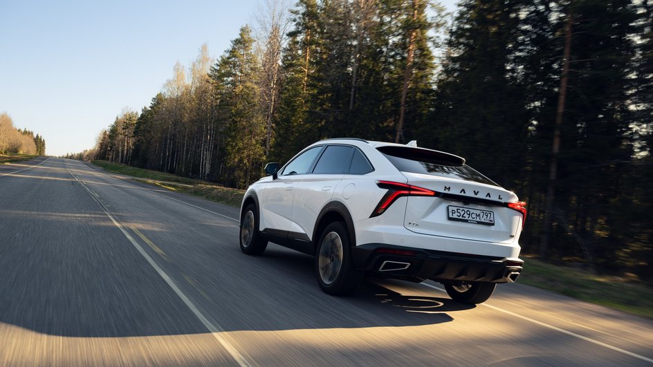 Тест-драйв Haval F7x статический и динамический